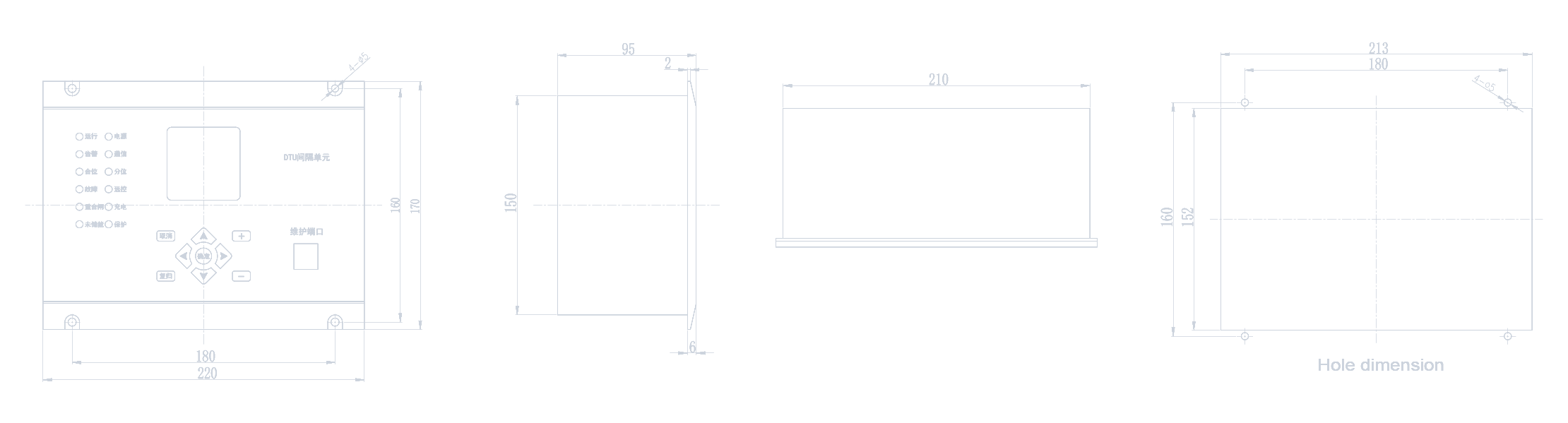 Outline dimension