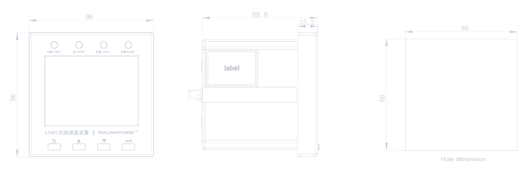 Outline dimension