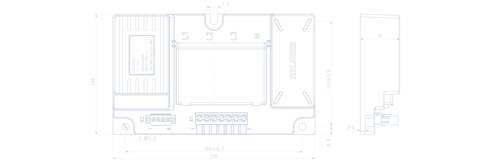 Outline dimension