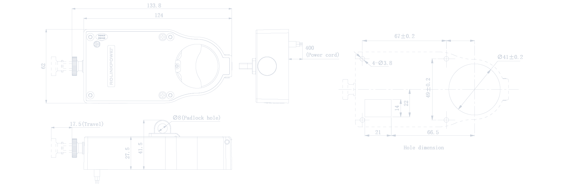 Outline dimension