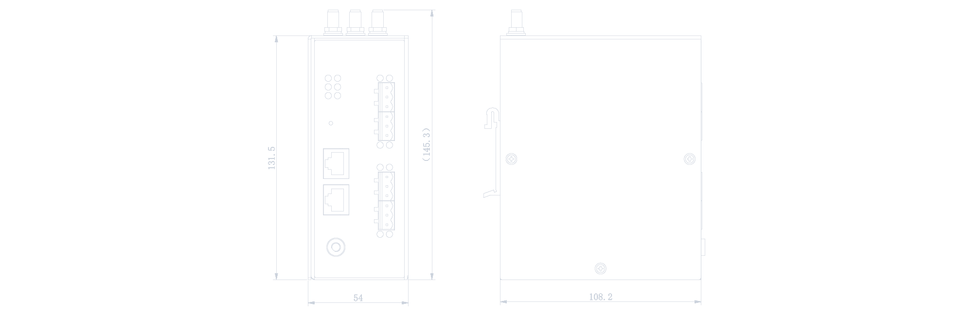 Outline dimension
